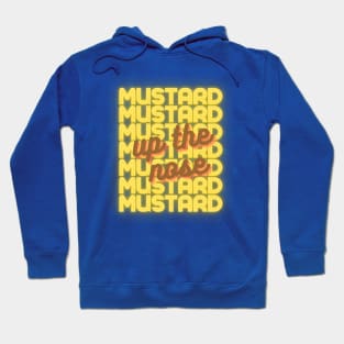 Mustard up the nose Hoodie